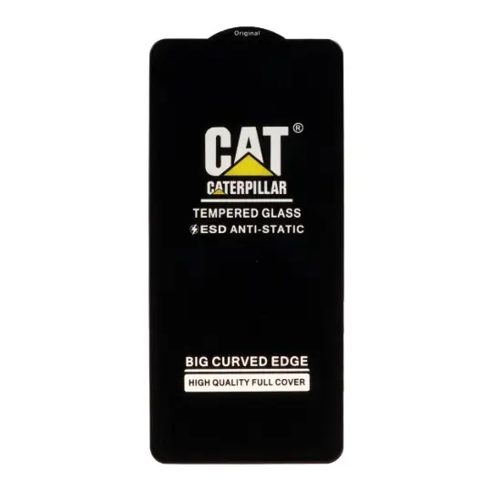 تصویر گلس گوشی موبایل شفاف کاترپیلار مدل Anti Static - ESD