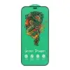 گلس گوشی موبایل شفاف هورو مدل آنتی استاتیک Green dragon - Full Cover - تصویر سی