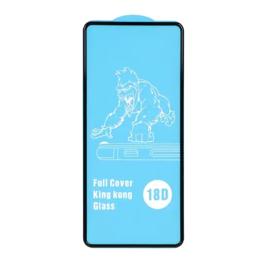 تصویر گلس گوشی موبایل شفاف کینگ گنگ مدل ایربگ دار Full Cover