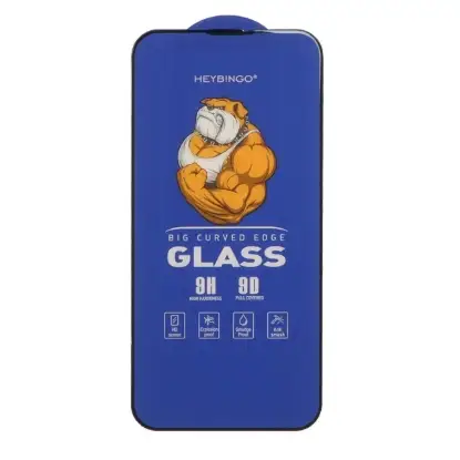 نمایش جزئیات گلس گوشی موبایل شفاف هی بینگو مدل  Full Cover