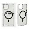 قاب گوشی موبایل مجیک ماسک مدل پشت سخت دودی مگ سیف دار - تصویر دوم