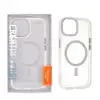 قاب گوشی موبایل کریتیو کیس مدل شفاف دور رنگی محافظ لنز آلومینیومی مگ سیف دار - تصویر دوم