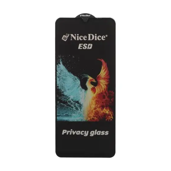 تصویر گلس گوشی موبایل شفاف نایس دایس مدل Full Cover Privacy