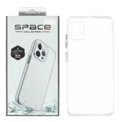 نمایش جزئیات قاب گوشی موبایل اسپیس مدل شفاف