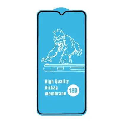 نمایش جزئیات گلس گوشی موبایل شفاف کینگ کونگ مدل ایربگ دار Full Cover