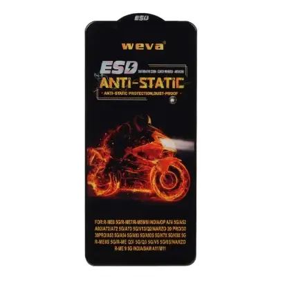 نمایش جزئیات گلس گوشی موبایل شفاف ویوا مدل آنتی استاتیک Full Cover ESD