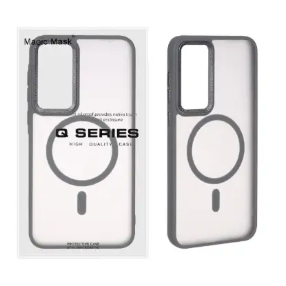 نمایش جزئیات قاب گوشی موبایل مات لنز کربن مگ سیف دار