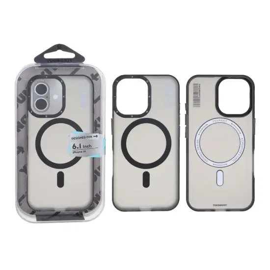 تصویر قاب گوشی موبایل یانگ کیت مدل Crystal Shield مگ سیف دار 