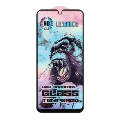 نمایش جزئیات گلس گوشی موبایل شفاف کینگ کونگ مدل Full Cover HD