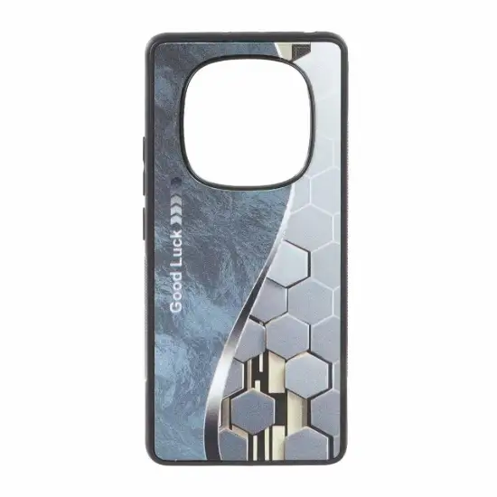 تصویر قاب گوشی موبایل مدل Hexagon اطلسی Good Luck