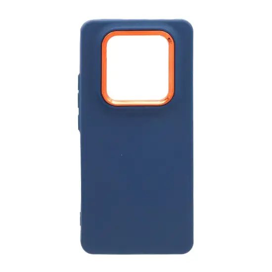 تصویر قاب گوشی موبایل مدل Texture دور لنز متال