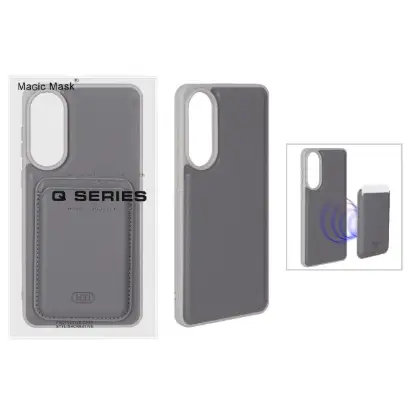 نمایش جزئیات قاب گوشی موبایل چرمی اچ دی دی مدل Q Series با ست جاکارتی مگنتی مگ سیف دار