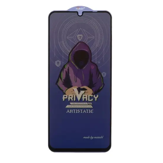 تصویر گلس گوشی موبایل شفاف میتوبل مدل Full Cover ESD Privacy آنتی استاتیک