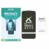 گلس گوشی موبایل شفاف ایکس مارت مدل Full Cover - Privacy - تصویر چهارم