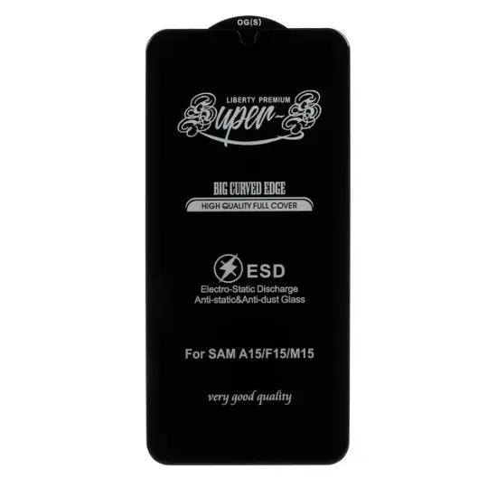 تصویر گلس گوشی موبایل شفاف آگ مدل آنتی استاتیک  Super S