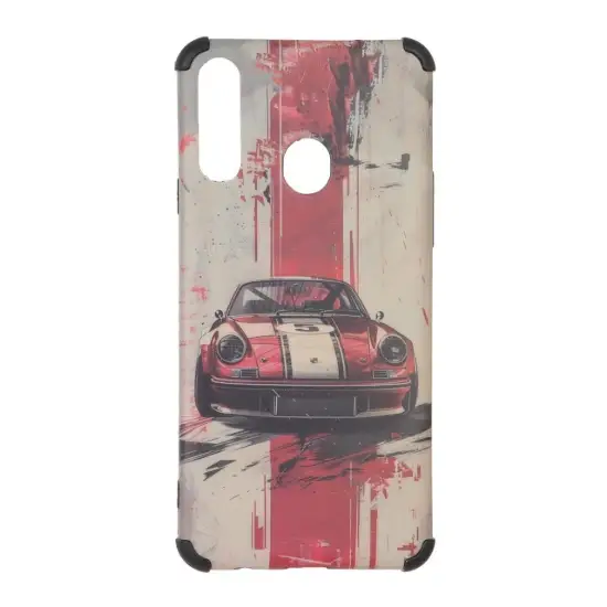 تصویر قاب گوشی موبایل مدل طرح دار بامپردار پورشه