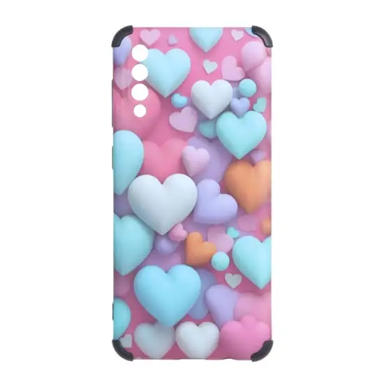 تصویر قاب گوشی موبایل مدل طرح دار بامپردار Heart