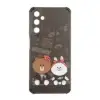 قاب گوشی موبایل مدل طرح دار بامپردار Brown & Bunny - تصویر یکم