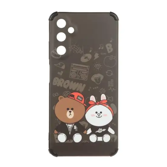 تصویر قاب گوشی موبایل مدل طرح دار بامپردار Brown & Bunny