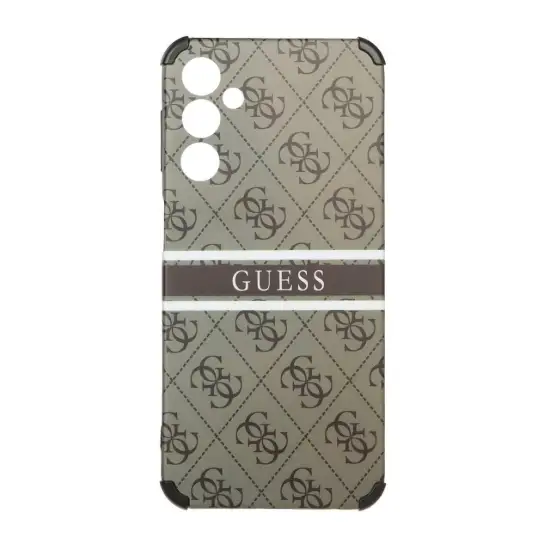تصویر قاب گوشی موبایل مدل طرح دار بامپردار Guess