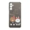 قاب گوشی موبایل مدل طرح دار بامپردار Brown & Bunny - تصویر سوم
