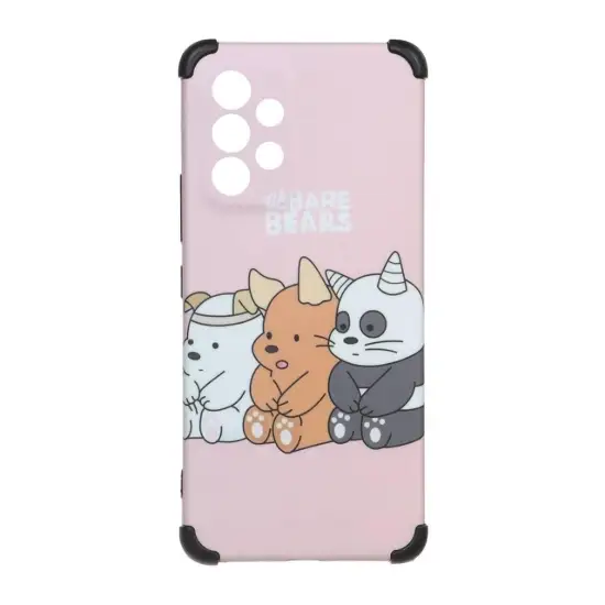 تصویر قاب گوشی موبایل مدل طرح دار بامپردار Cute Trio