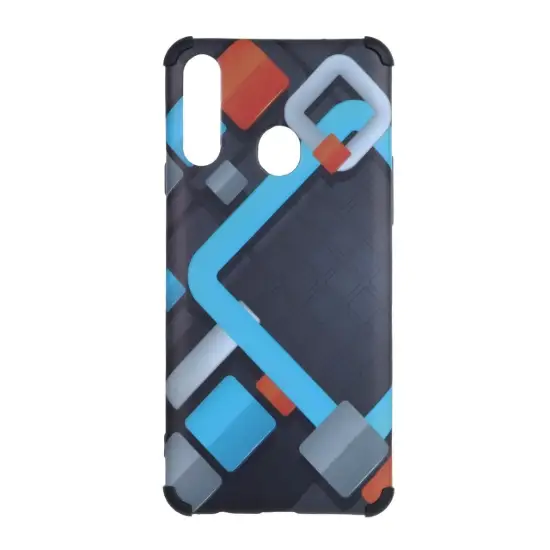 تصویر قاب گوشی موبایل مدل طرح دار بامپردار CubeX