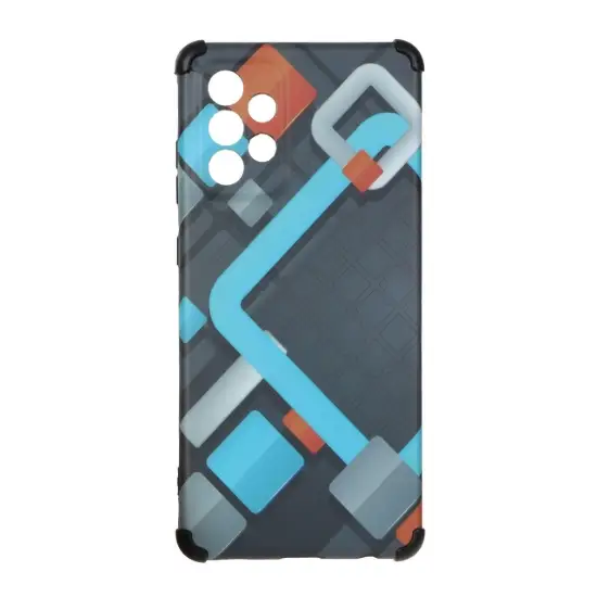 تصویر قاب گوشی موبایل مدل طرح دار بامپردار CubeX