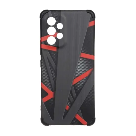 تصویر قاب گوشی موبایل مدل طرح دار بامپردار Red Strike