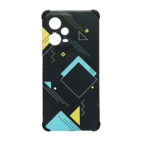 تصویر قاب گوشی موبایل مدل طرح دار بامپردار Geo Neon