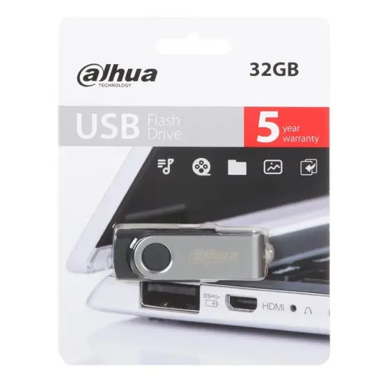 تصویر فلش مموری داهوا مدل U116 USB2.0 ظرفیت 32 گیگابایت
