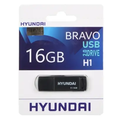 نمایش جزئیات فلش مموری هیوندای مدل Bravo H1 USB 2.0 ظرفیت 16 گیگابایت
