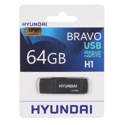 نمایش جزئیات فلش مموری هیوندای مدل Bravo H1 USB 2.0 ظرفیت 64 گیگابایت