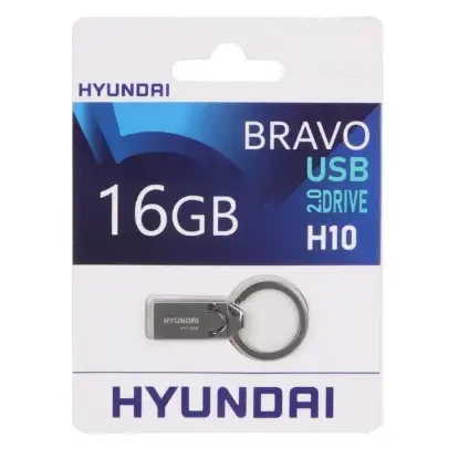 نمایش جزئیات فلش مموری هیوندای مدل Bravo H10 USB 2.0 ظرفیت 16 گیگابایت