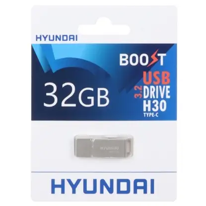 نمایش جزئیات فلش مموری هیوندای مدل  Boost H30 USB 3.2 Type-C ظرفیت 32 گیگابایت