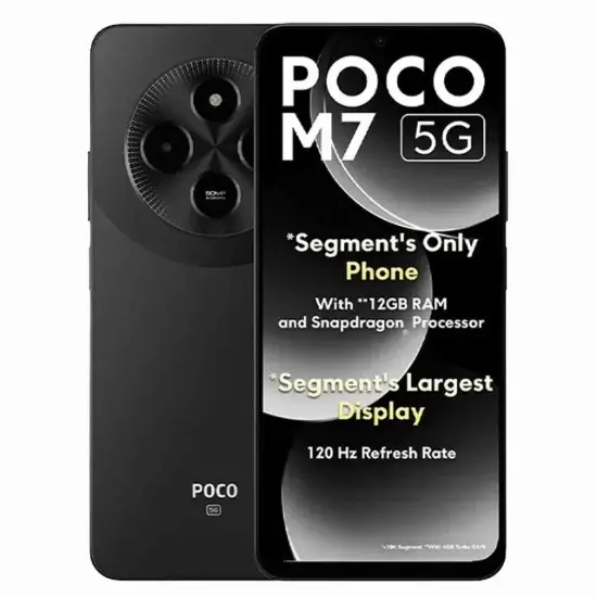 تصویر گوشی موبایل شیائومی مدل Poco M7 دو سیم کارت ظرفیت 128 گیگابایت و رم 6 گیگابایت