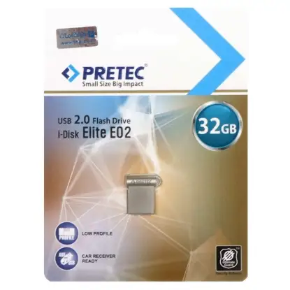 نمایش جزئیات فلش مموری پرتک مدل Elite E02 USB 2.0 ظرفیت 32 گیگابایت