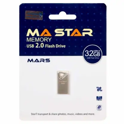 نمایش جزئیات فلش مموری ام ای استار مدل Mars USB 2.0 ظرفیت 32 گیگابایت