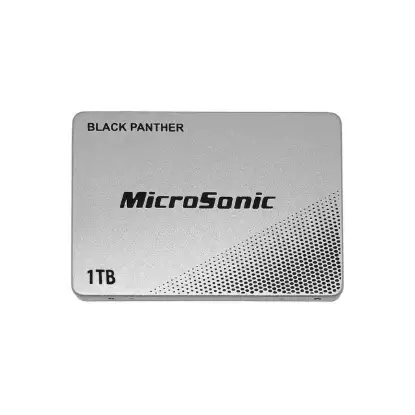 نمایش جزئیات اس اس دی اینترنال میکروسونیک مدل Black Panther ظرفیت 1 ترابایت