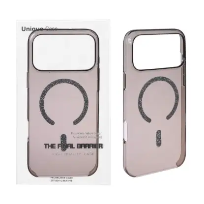 نمایش جزئیات قاب گوشی موبایل شفاف یونیک کیس مگ سیف دار اکلیکی