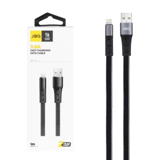 تصویر کابل تبدیل فست شارژ آیفون جی بی کیو مدل CA-620