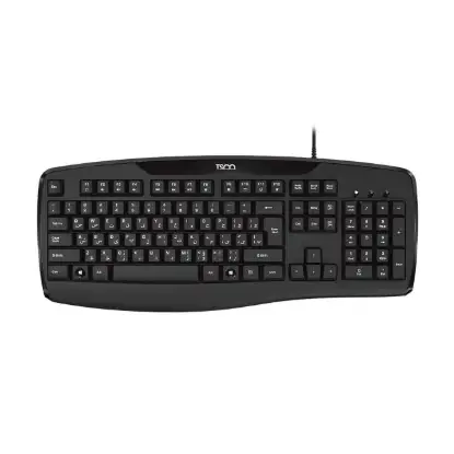 نمایش جزئیات کیبورد با سیم تسکو مدل TK 8043