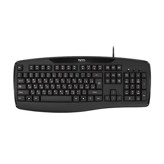 تصویر کیبورد با سیم تسکو مدل TK 8043