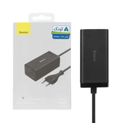 نمایش جزئیات شارژر رومیزی 4 پورت 67 وات بیسوس مدل Gan5 Pro CCGP110201