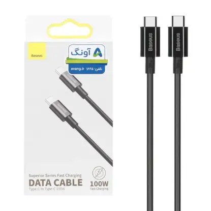 نمایش جزئیات کابل تبدیل USB-C به USB-C بیسوس مدل CATYS-B01