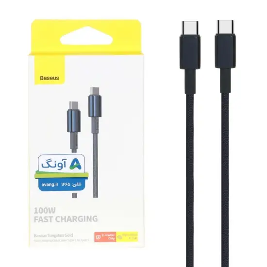 تصویر کابل تبدیل USB-C به USB-C بیسوس مدل P10319800321