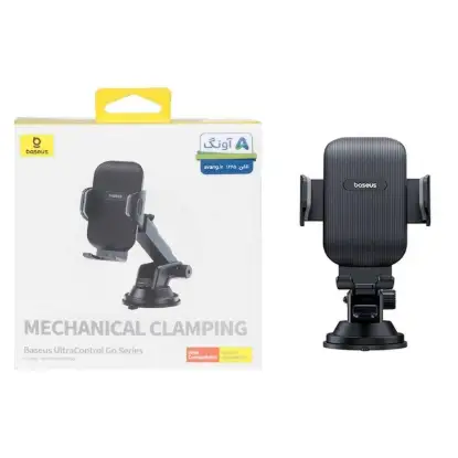نمایش جزئیات پایه نگهدارنده گوشی موبایل بیسوس مدل Mechanical Clamping BS-CM025