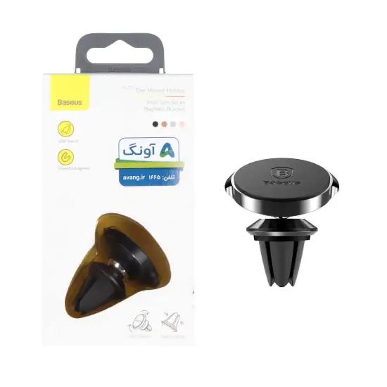 تصویر پایه نگهدارنده گوشی موبایل دریچه کولری بیسوس مدل SUER-A01