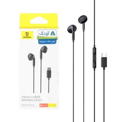 نمایش جزئیات هندزفری با سیم بیسوس پورت Type-C مدل Encok CZ17