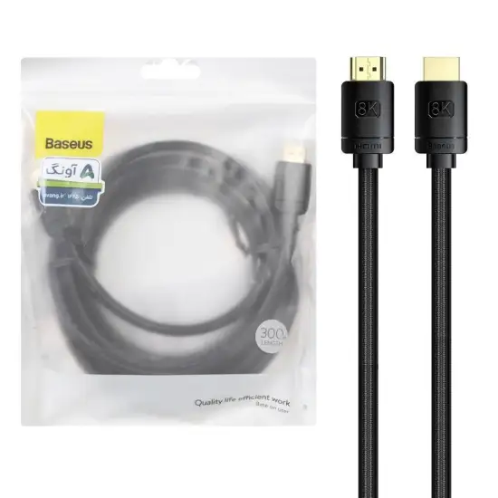 تصویر کابل HDMI بیسوس مدل CAKGQ-C01 طول 3 متر